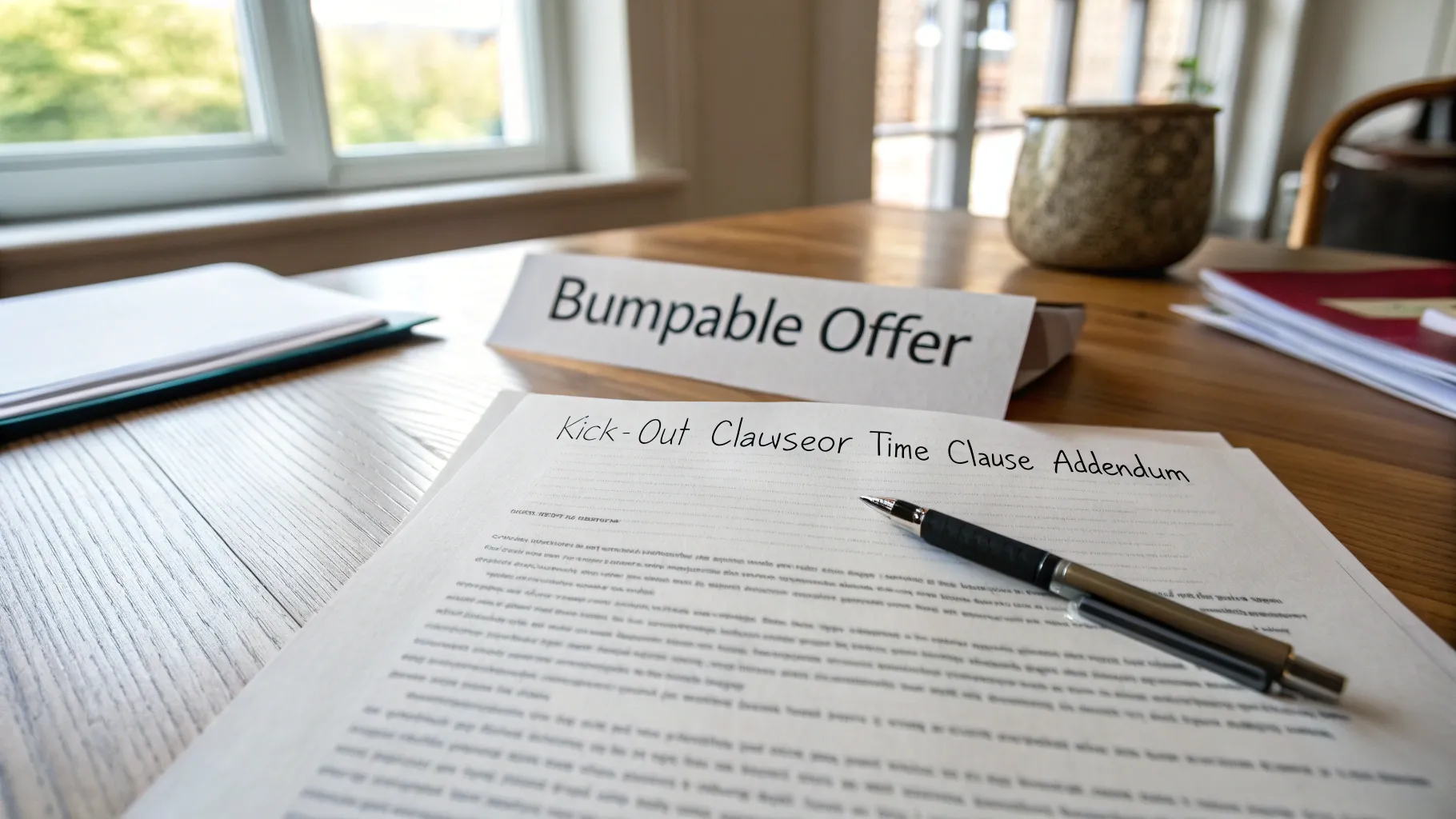 The Seller's Secret Weapon: How to Use a Bumpable Offer to Your Advantage