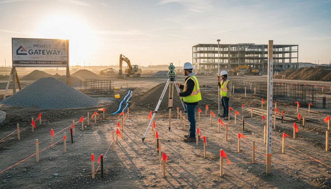 What Is Construction Staking? Purpose, Process, and When It Happens