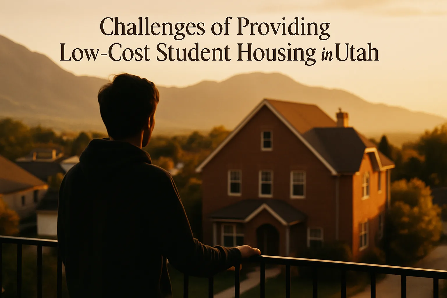 Challenges of Providing Low-Cost Student Housing in Utah