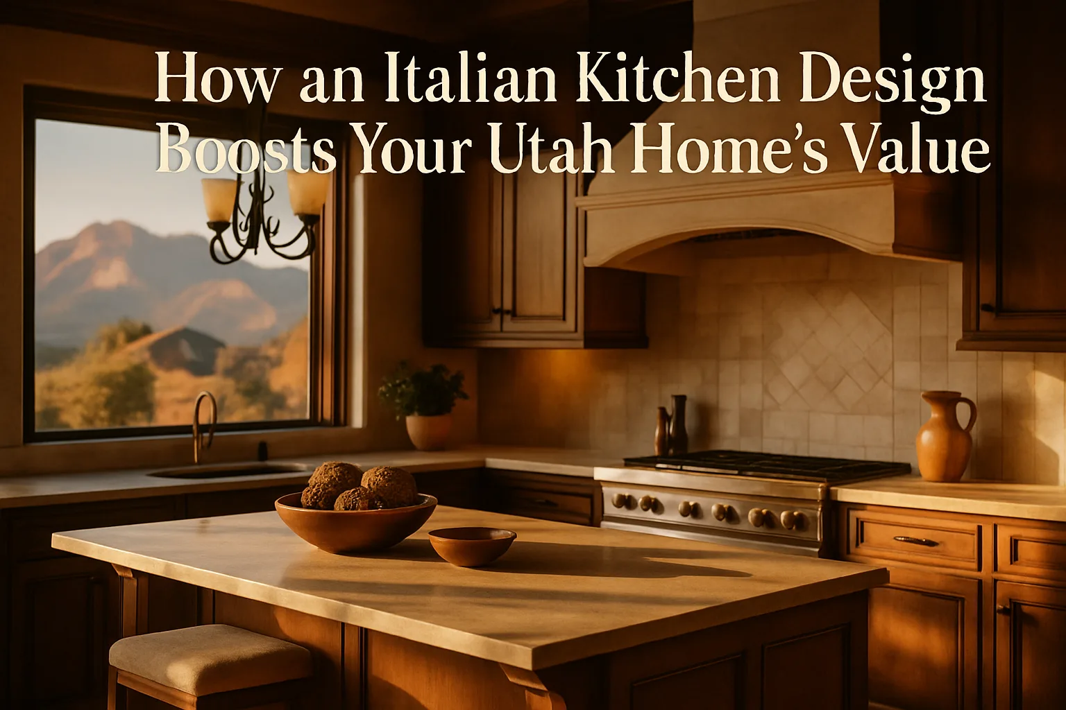 How an Italian Kitchen Design Boosts Your Utah Home's Value