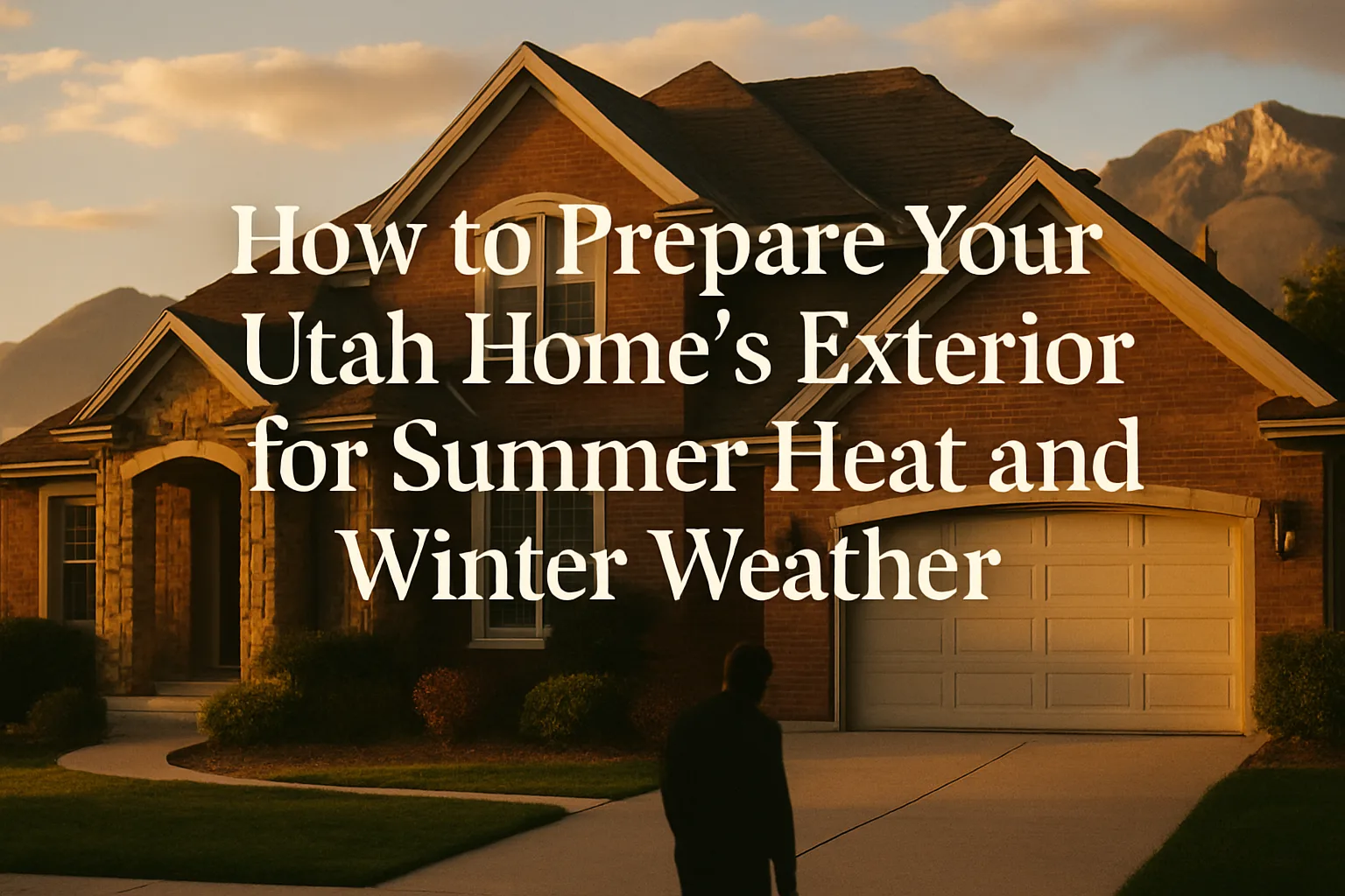 How to Prepare Your Utah Home’s Exterior for Summer Heat and Winter Weather