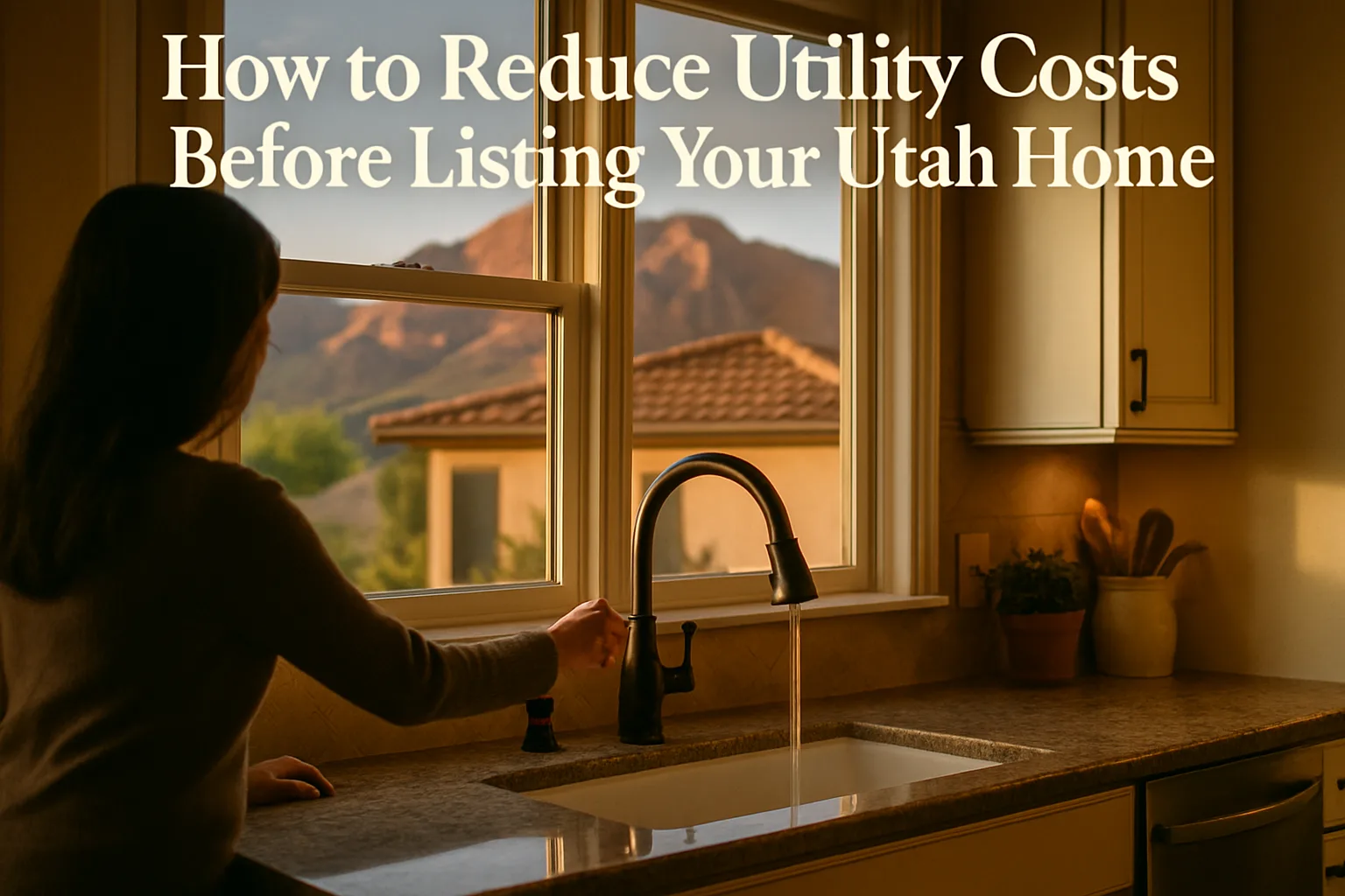 How to Reduce Utility Costs Before Listing Your Utah Home