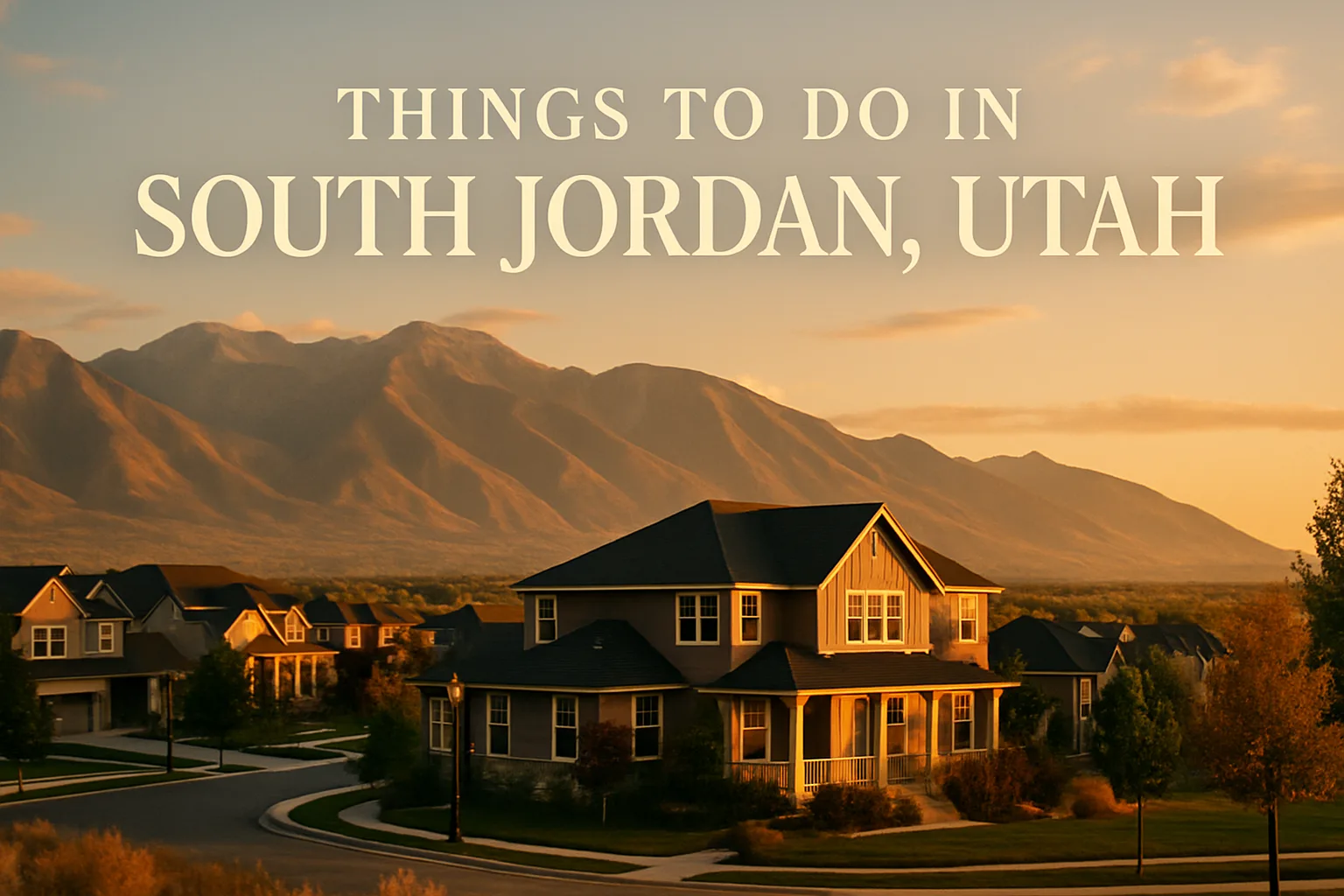 Things to do in South Jordan, Utah