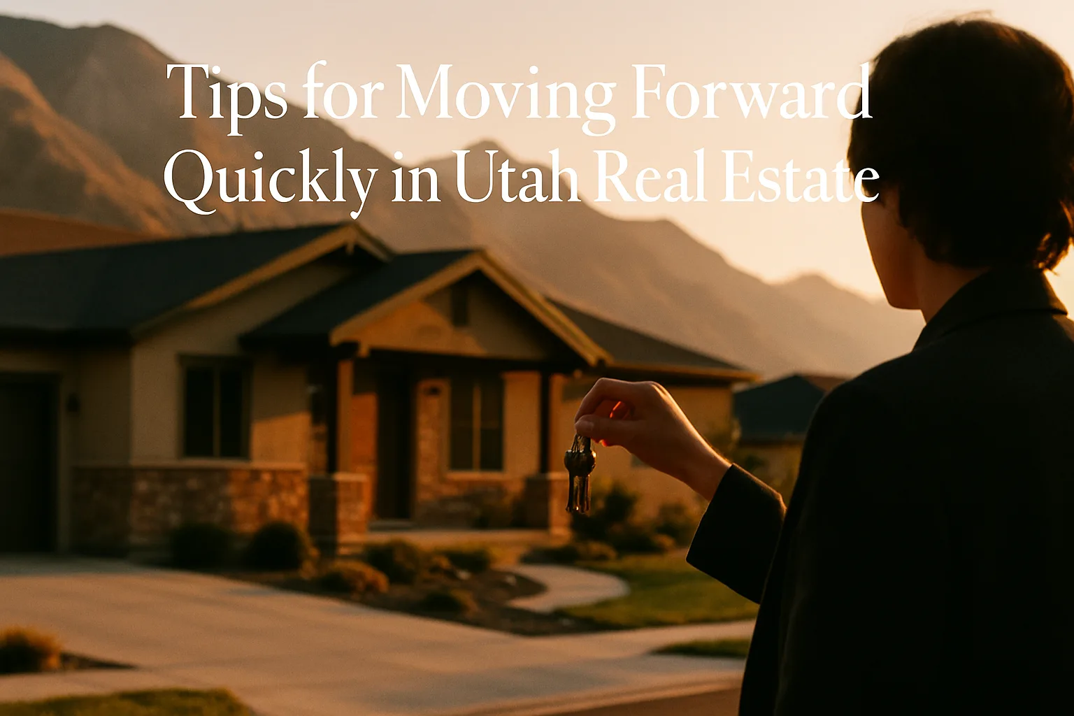 Tips for Moving Forward Quickly in Utah Real Estate