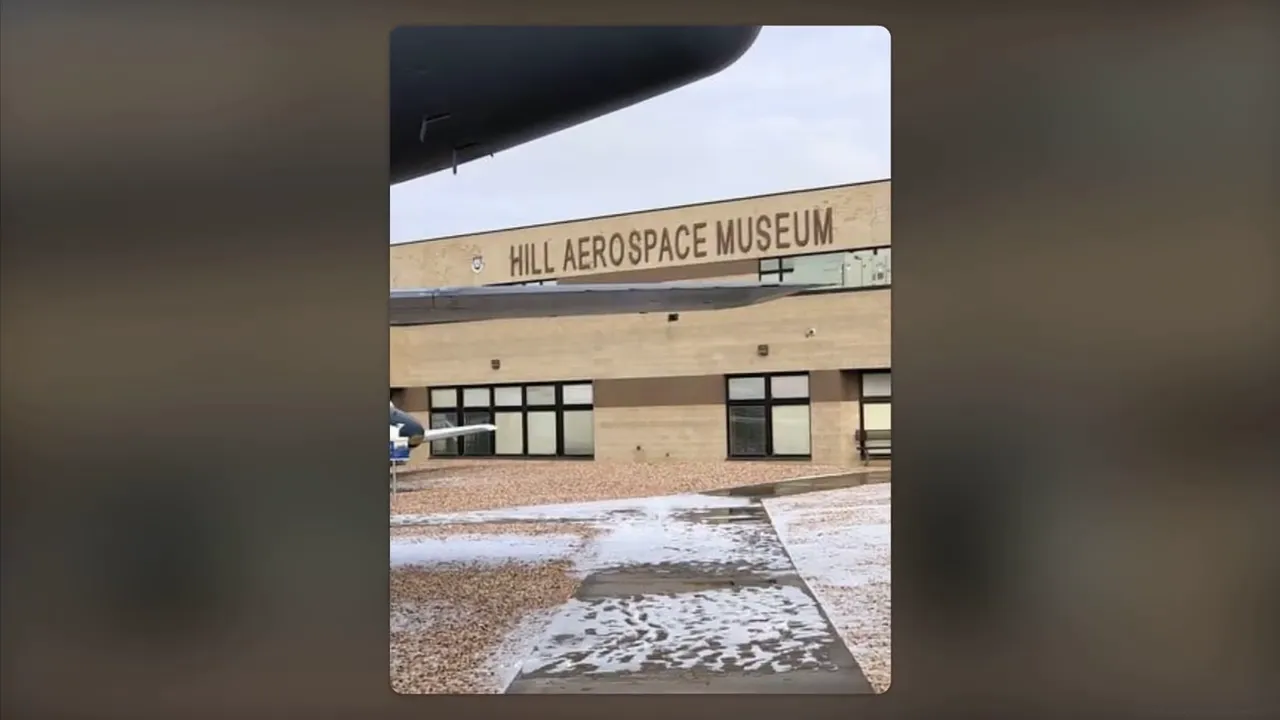 Hill Aerospace Museum exterior and aircraft on display