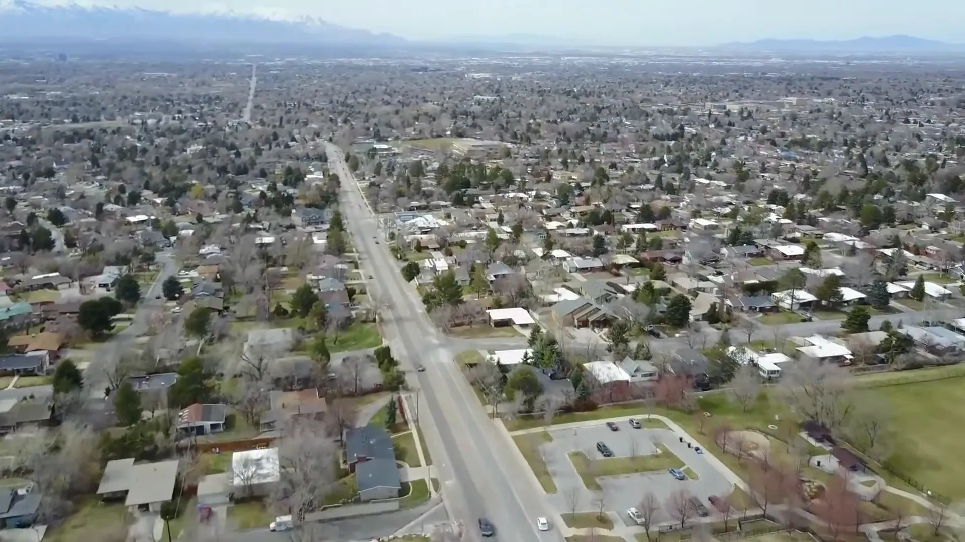 Holladay suburban homes with mountain views