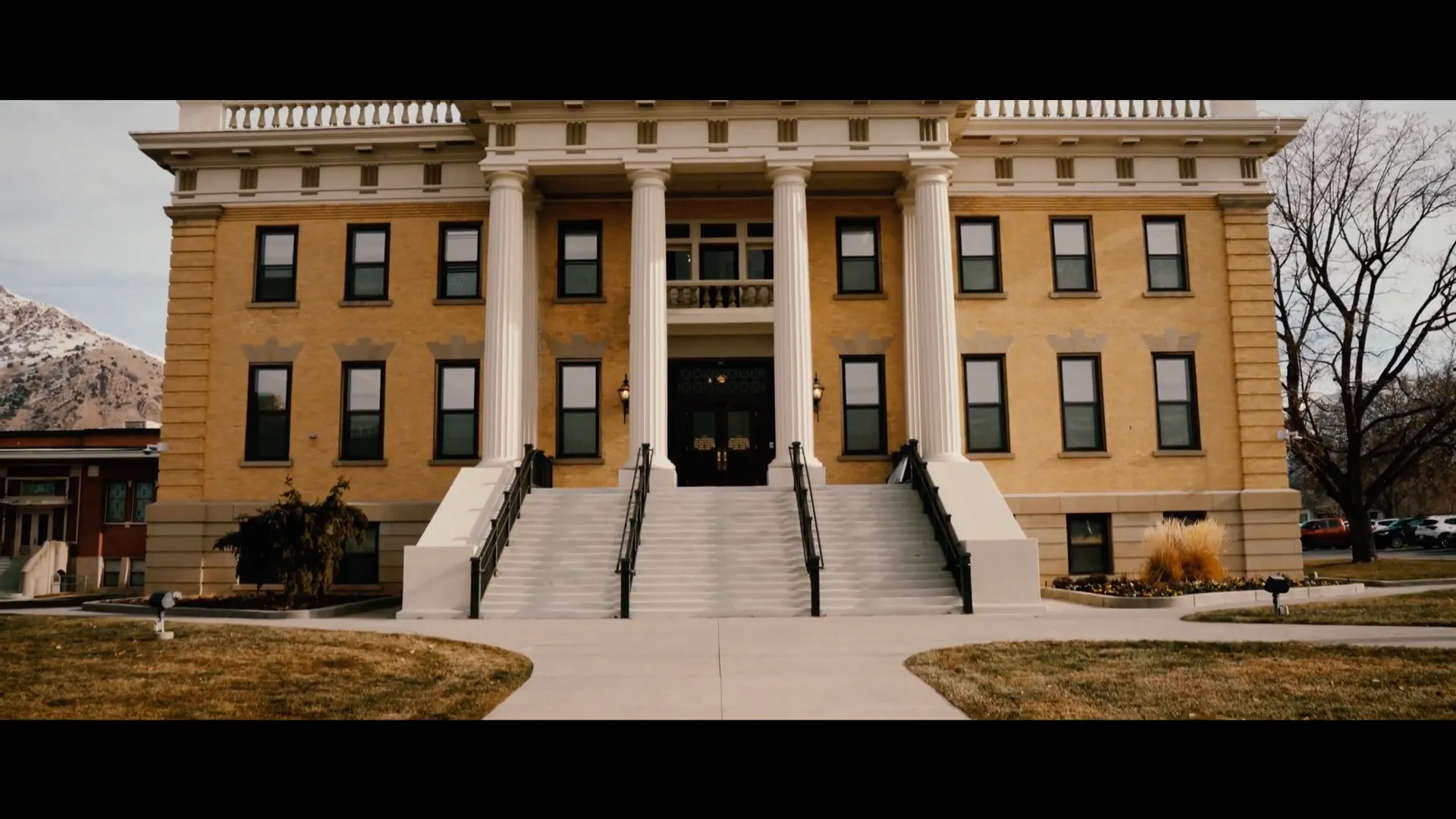 Exterior view of Box Elder County Courthouse, Brigham City