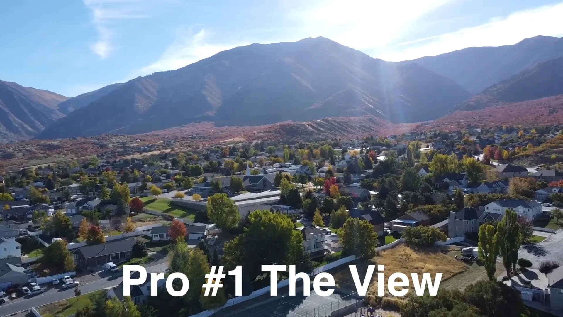 Stunning views of Utah Valley from Elk Ridge
