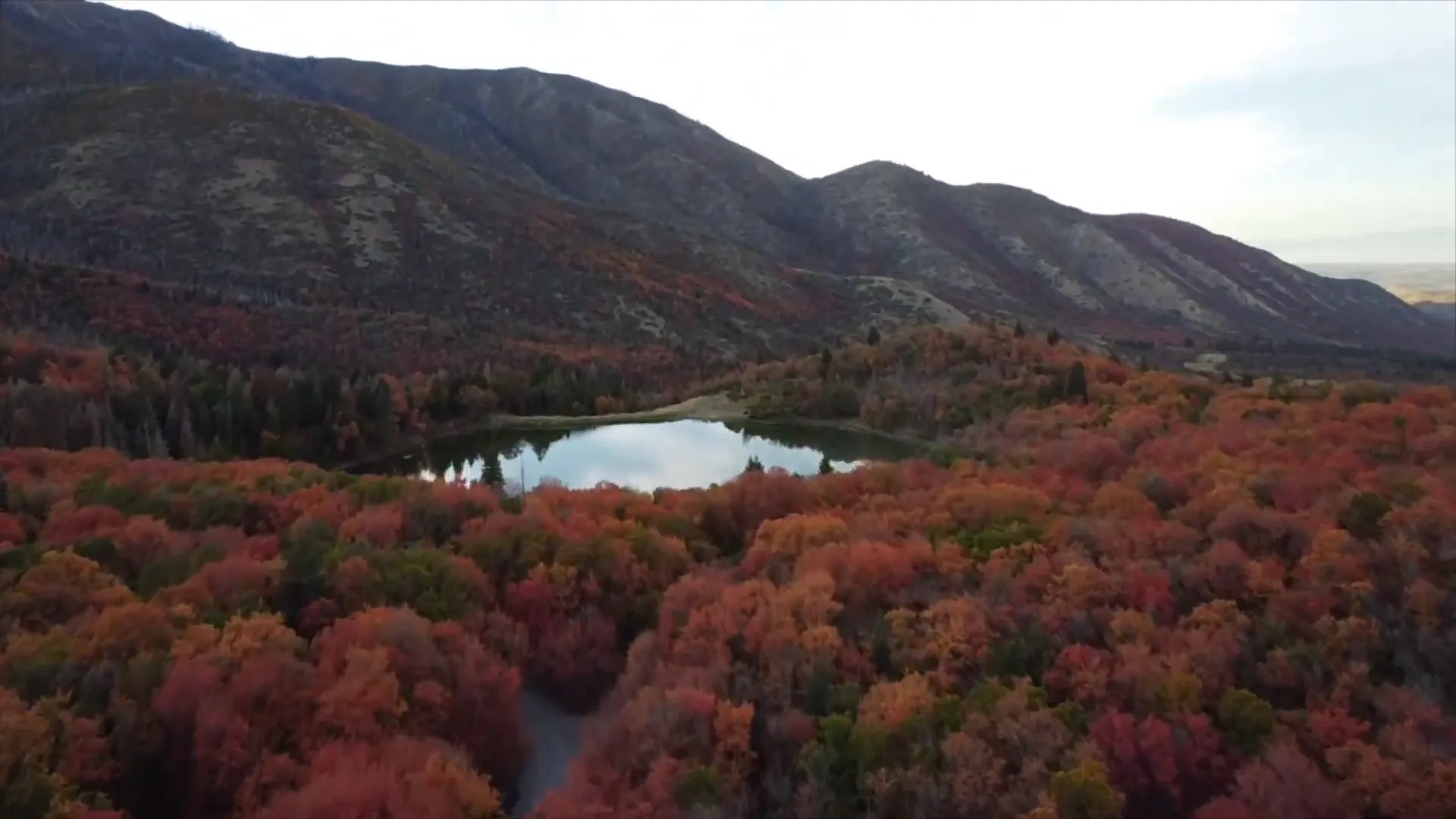 Scenic view from Nebo Loop Road