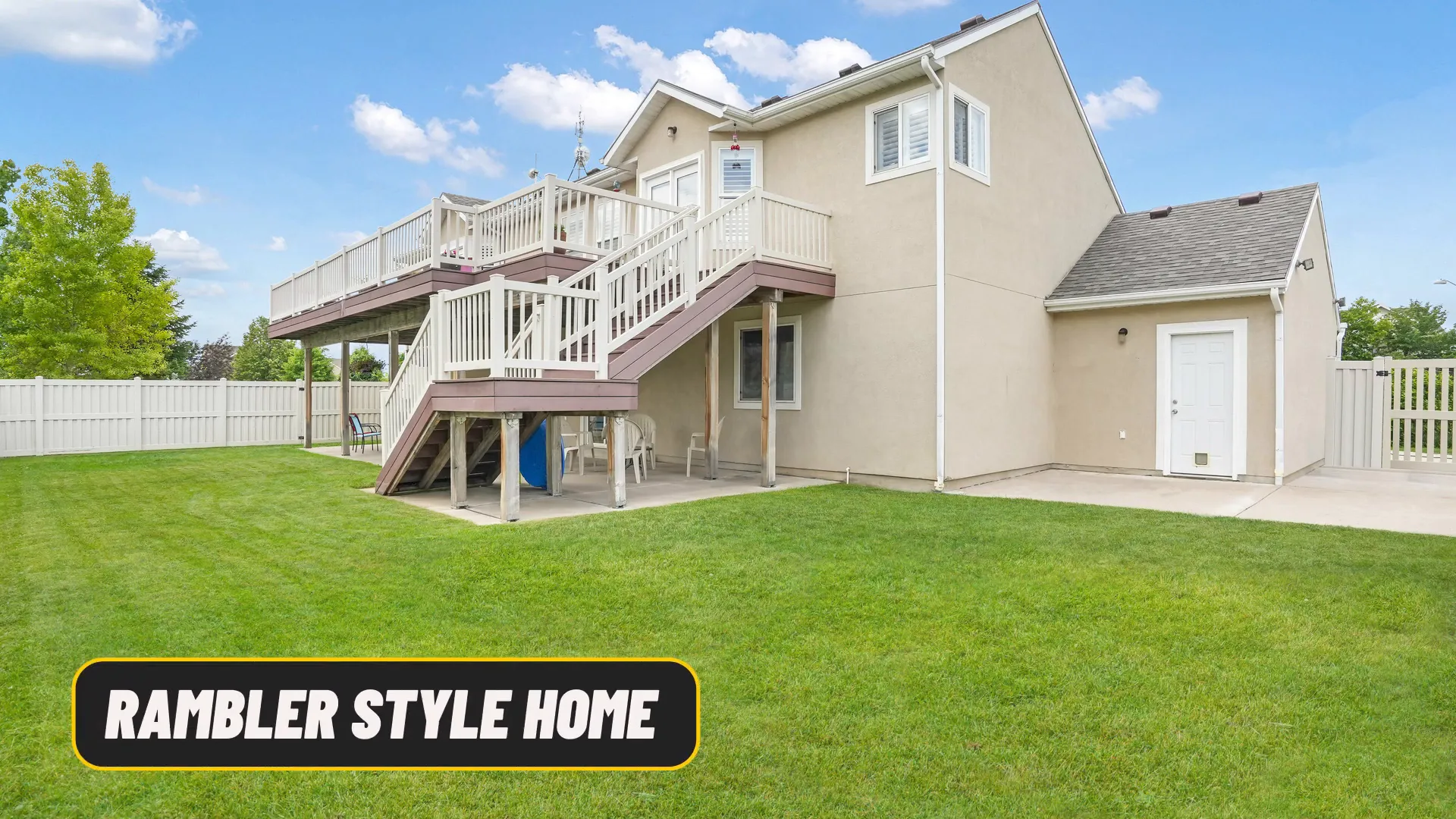 Rambler-style home in Farmington neighborhood