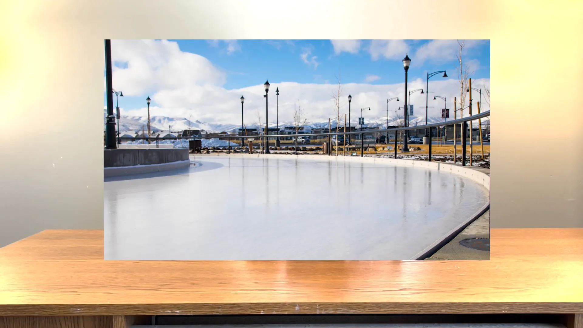 Ice Ribbon at Jaylen Crane Plaza