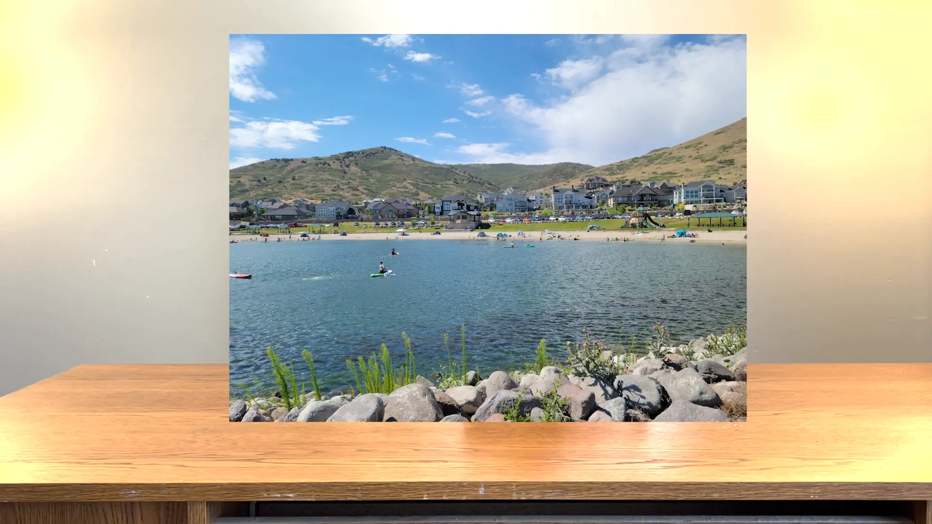Black Ridge Reservoir beach