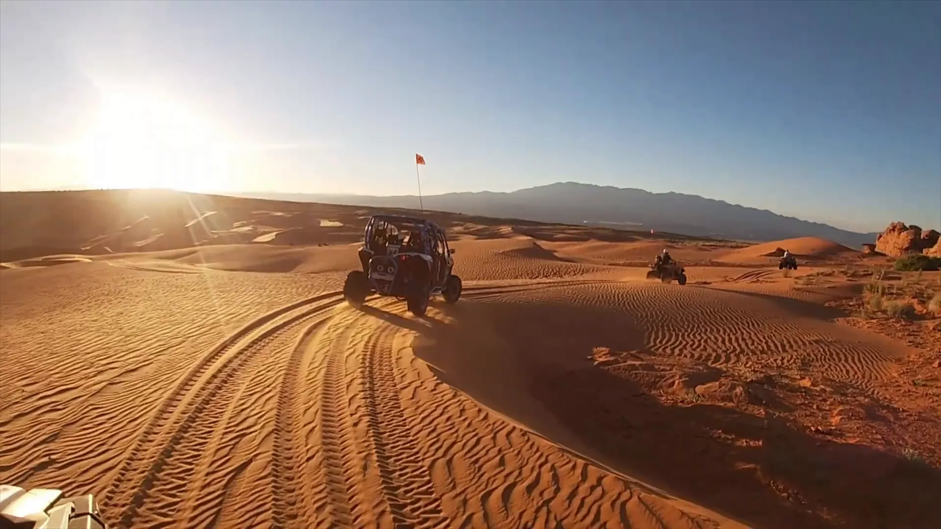 Sand Hollow State Park with sand dunes and water activities