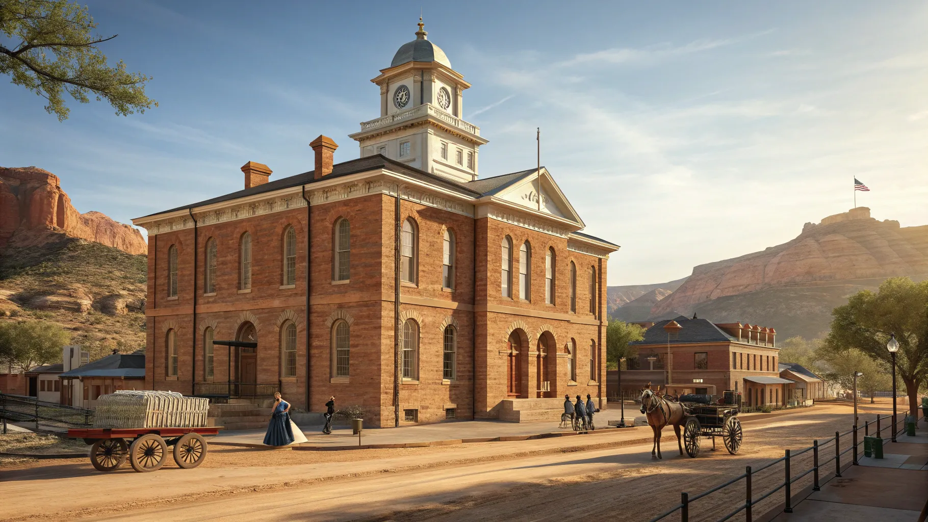 The Beginnings of St. George, Utah and Its Historic Pioneer Courthouse