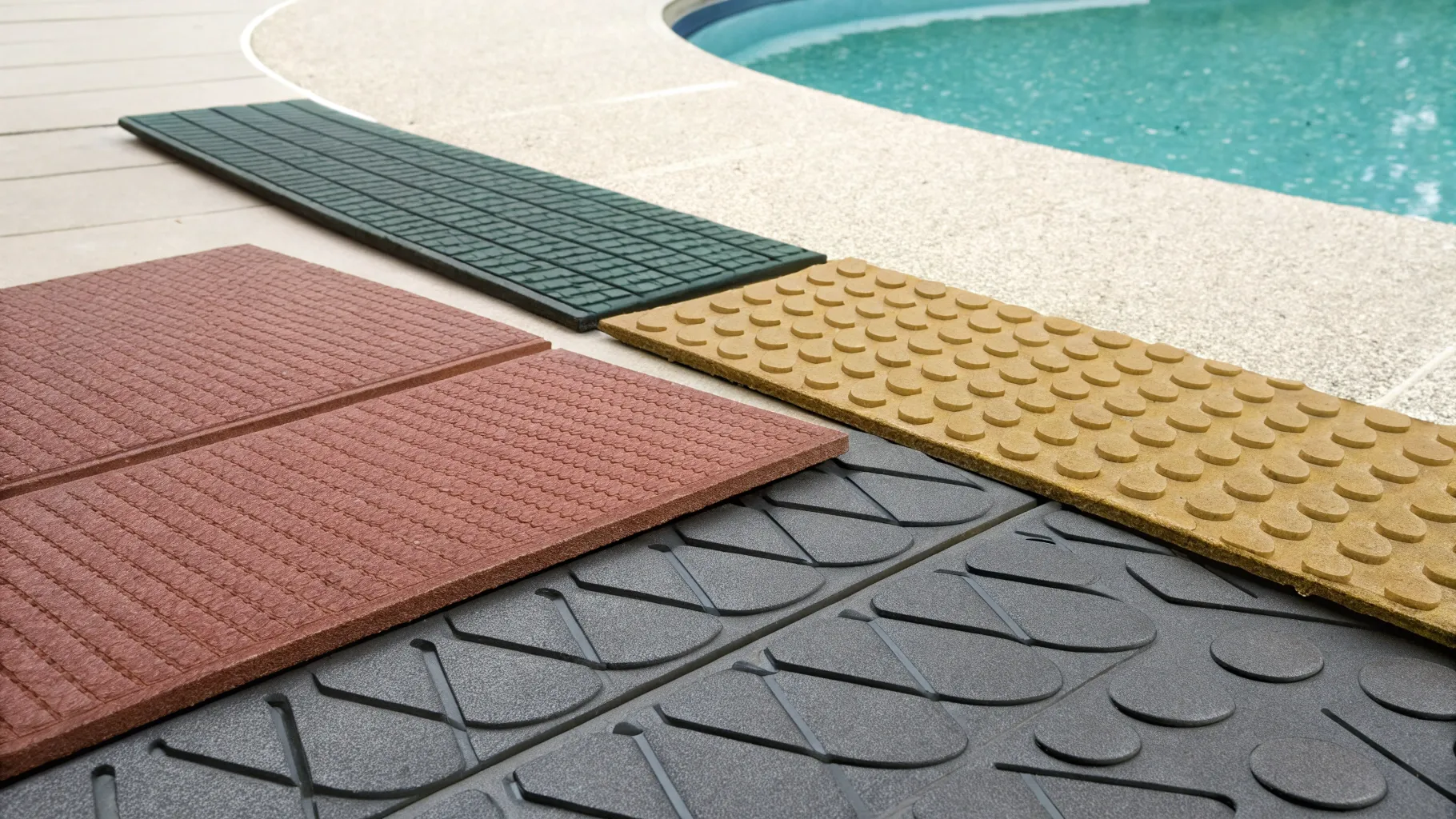 Top 10 Rubber Pool Deck Options
