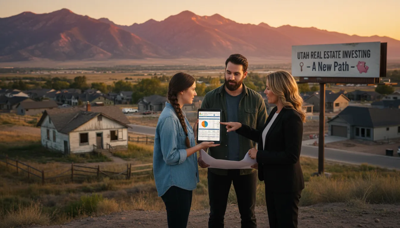 Custom concrete freeform pool with vanishing edge, tanning ledge, integrated spa and rock waterfall in a Southern California backyard at golden hour.
