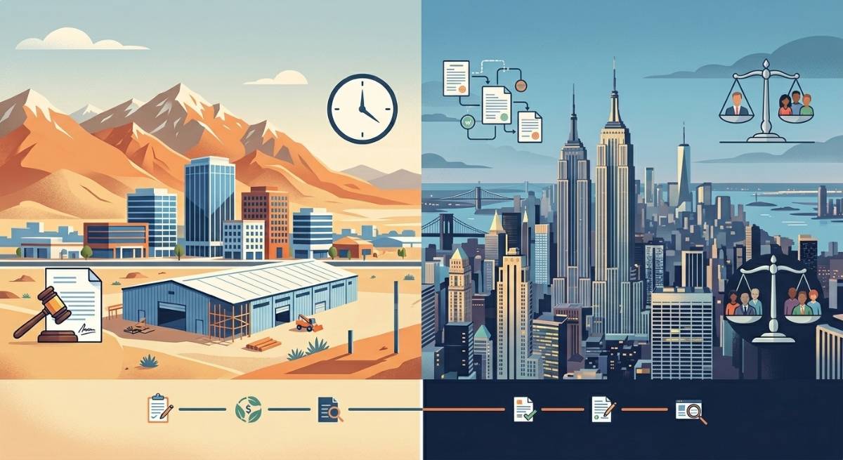 Commercial Real Estate Law in Utah vs. New York: What Developers Need to Know