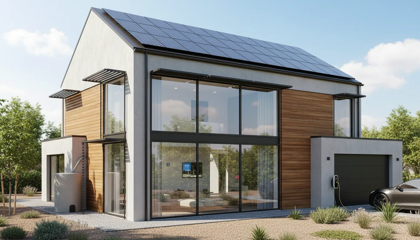 Illustration of Utah housing market insights with documents and a listings chart suggesting shifting buyer conditions