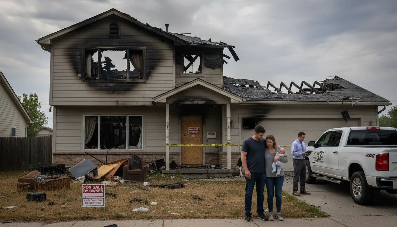 Selling a House With Fire Damage: Options for Homeowners