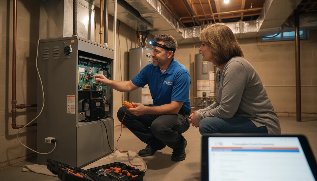 Custom concrete gunite pool with freeform shape and vanishing edge overlooking Southern California hills