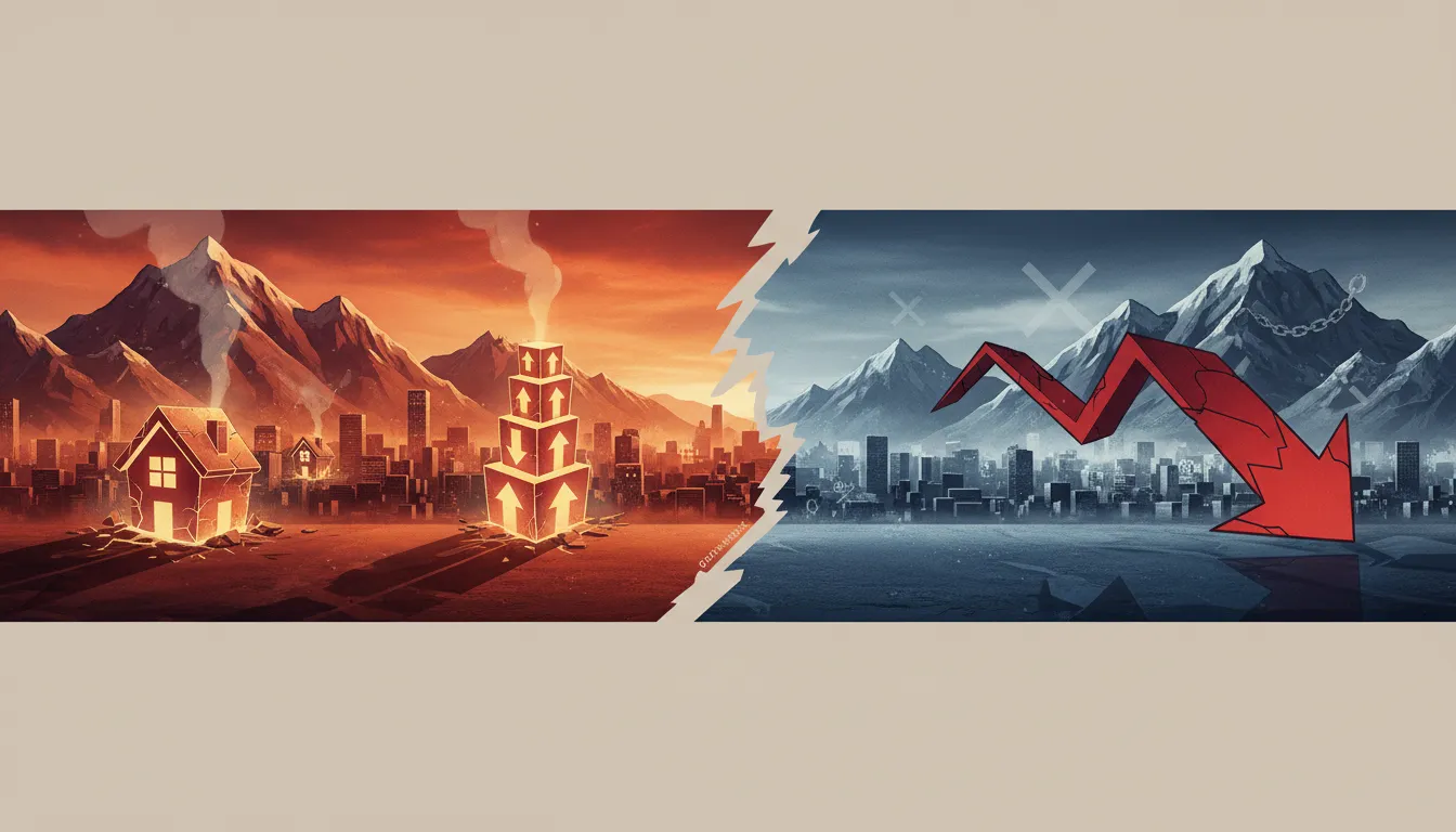 10 Utah Cities Most Exposed to a Housing Market Crash in 2026: Inventory, Affordability, and the Triggers to Track