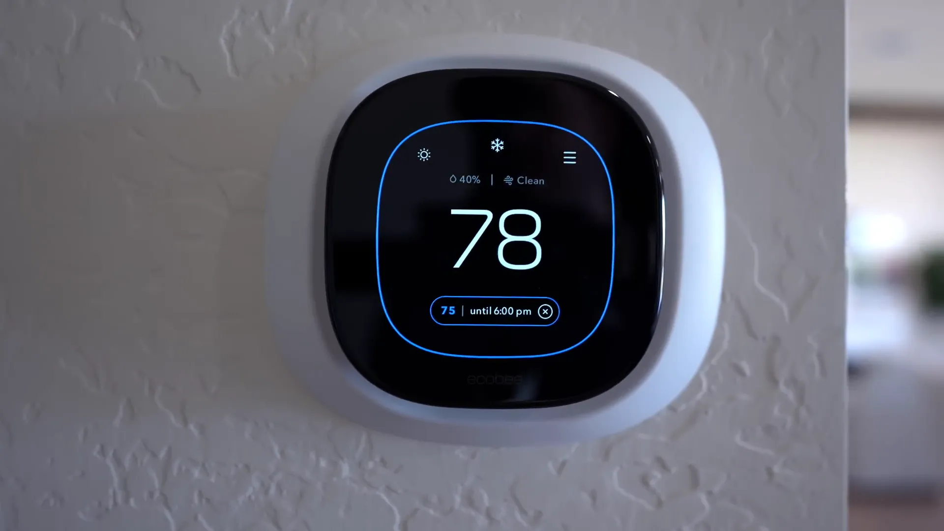 Ecobee Premium flat touchscreen display