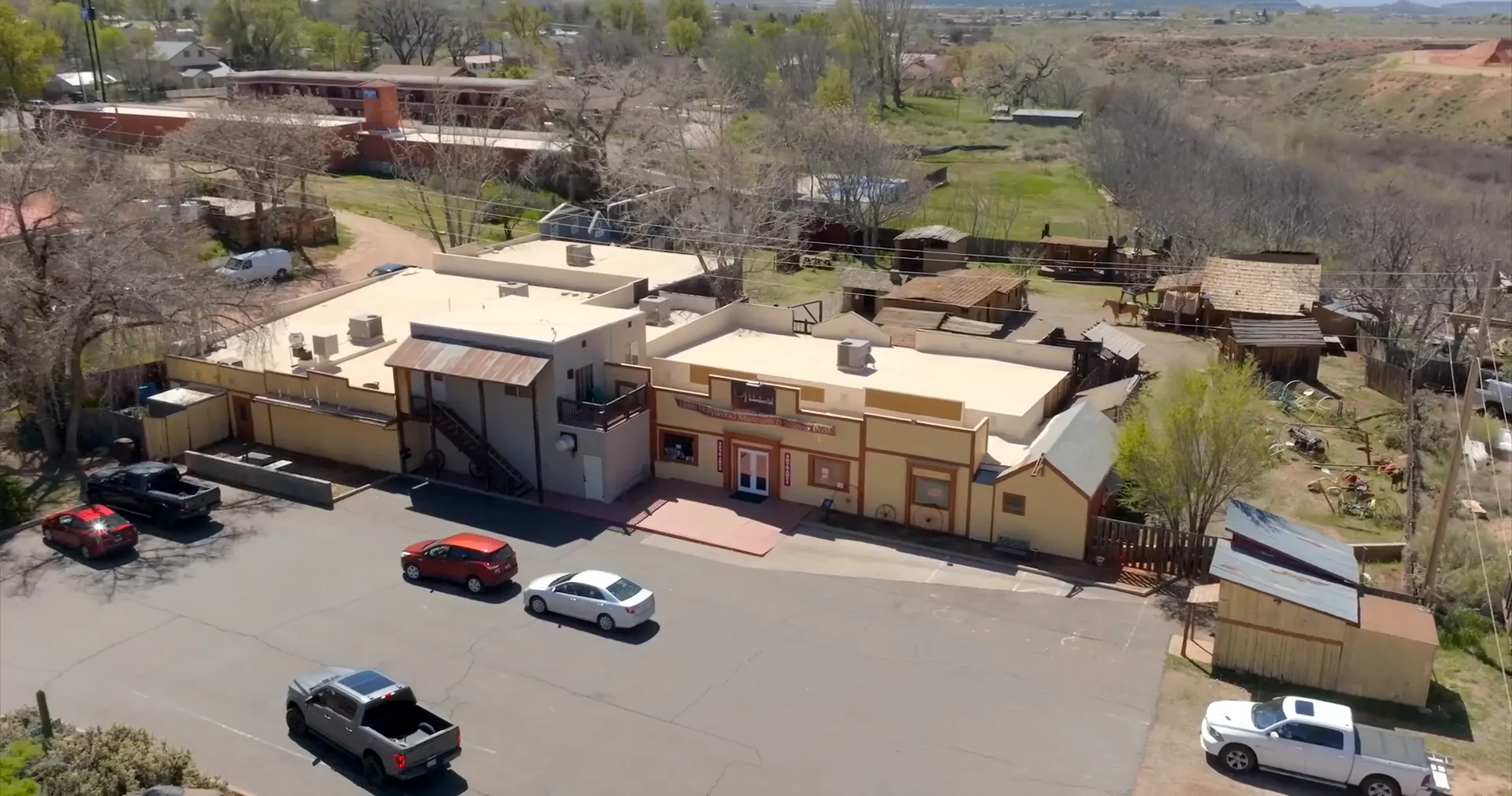 Gibbs Barbecue storefront with barbecue dishes