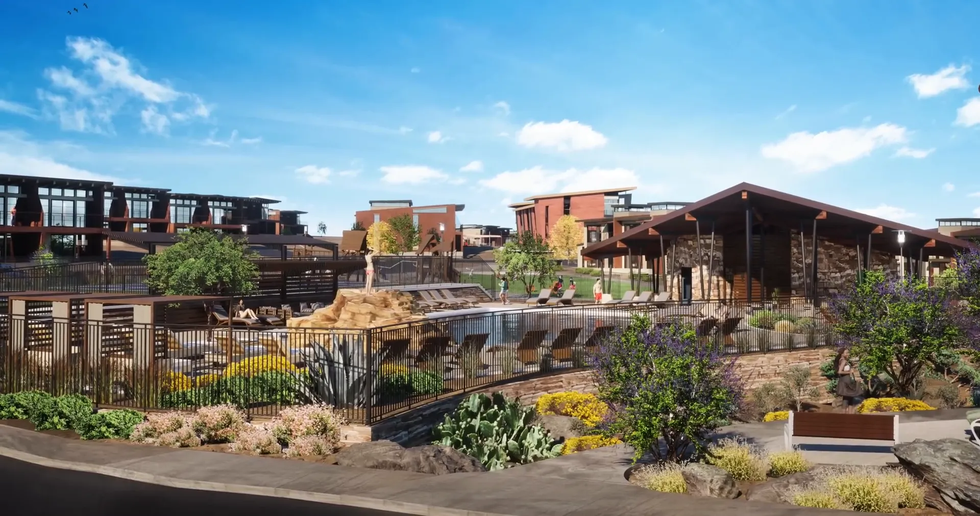 Concept art of Ventana Resort and Residences