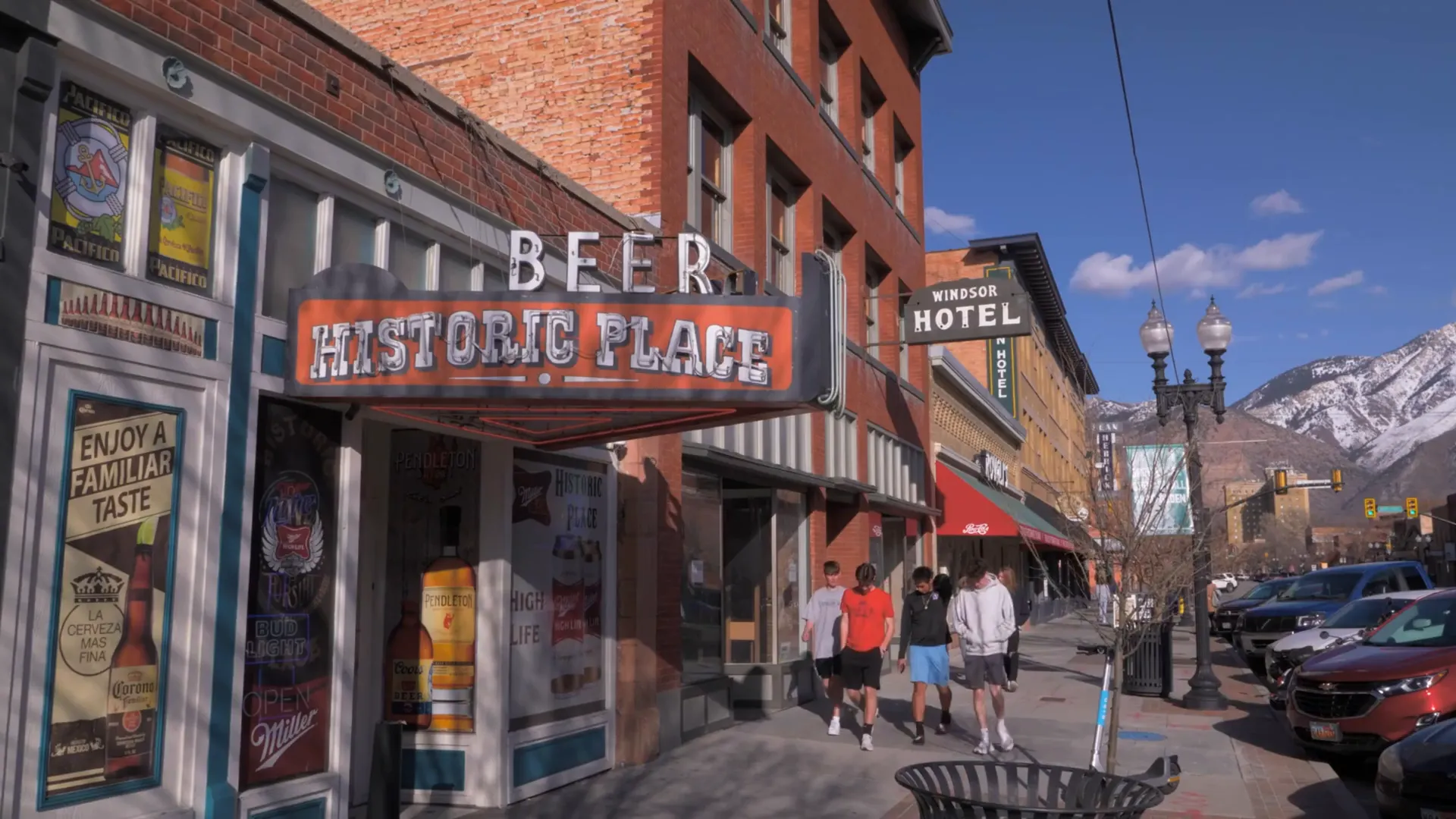Historic 25th Street in Ogden, Utah