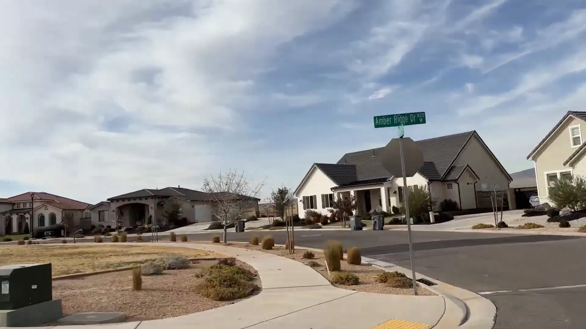 Variety of architectural styles in Desert Color homes