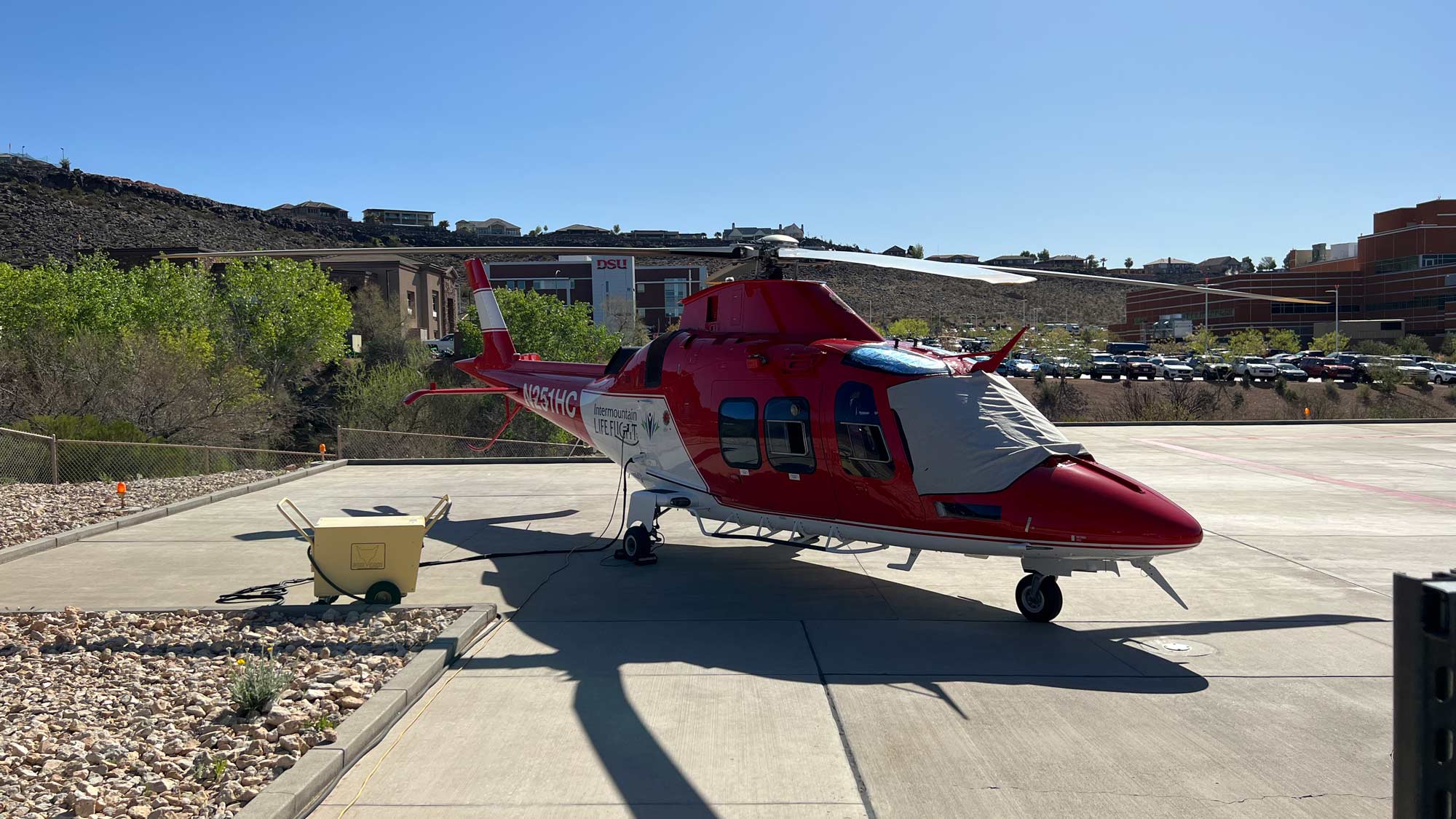 St George Regional Hospital Helicopter Pad
