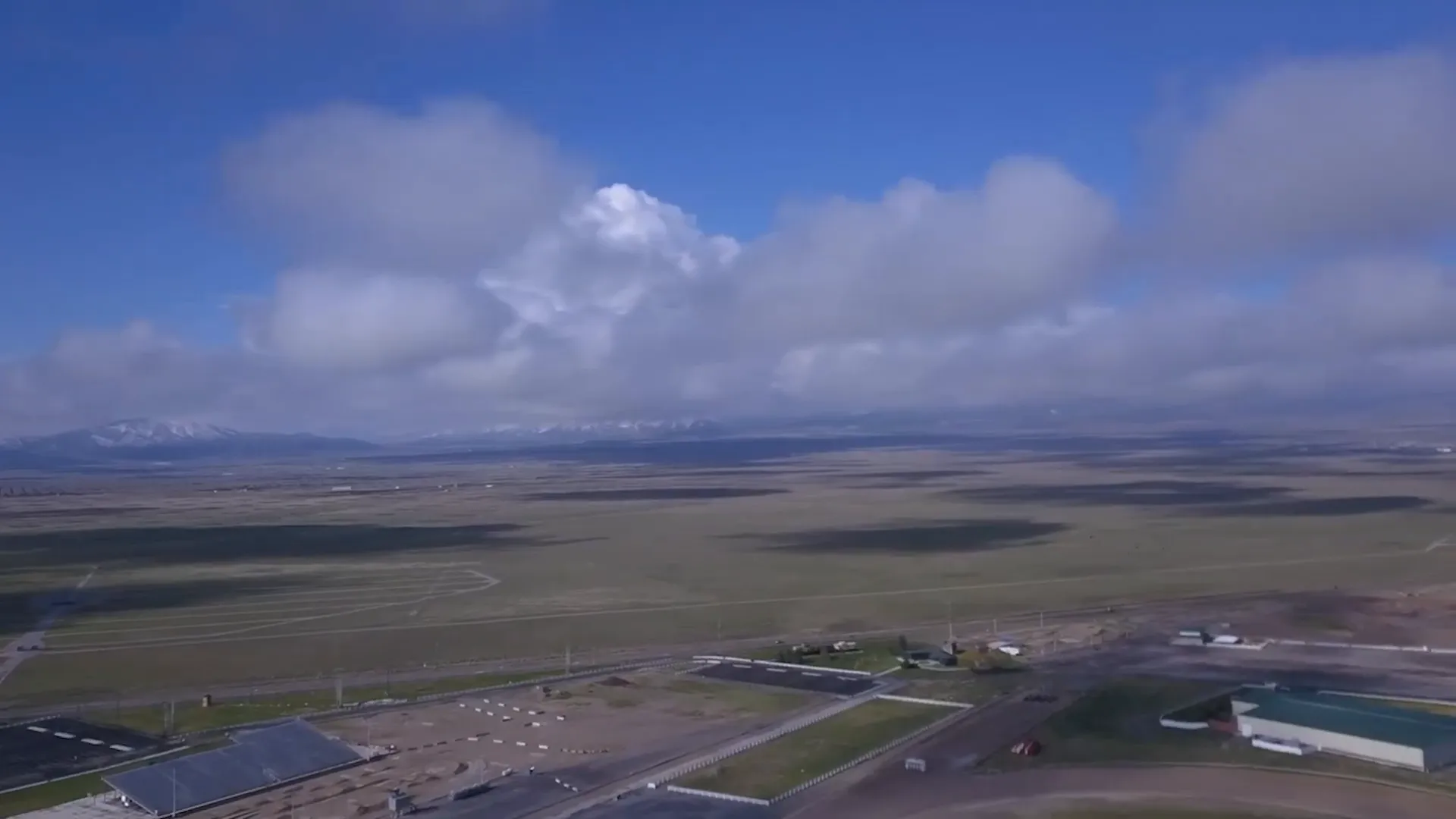 Clear skies and fresh air over Tooele on a winter day