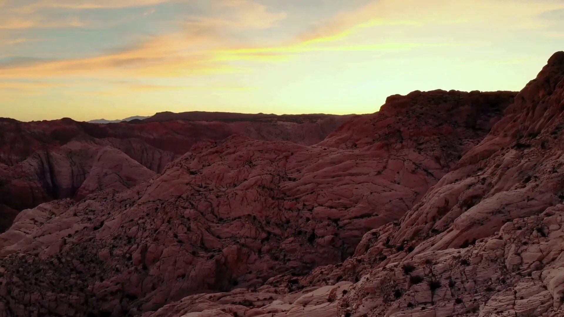 Red rock cliffs and hiking trails at Snow Canyon State Park