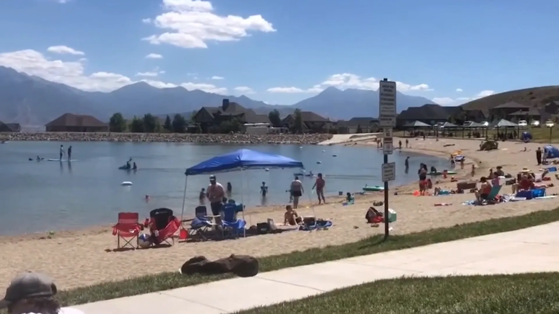 Relaxing views at Black Ridge Reservoir